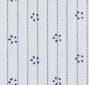 White Printed Cotton Seasonal Leisure Fabric
