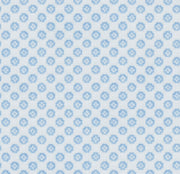 Powder Blue Printed Cotton Seasonal Leisure Fabric