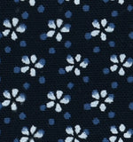 Load image into Gallery viewer, Navy Printed Cotton Seasonal Leisure Fabric
