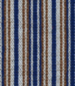 Load image into Gallery viewer, Blue Bar Code Stripped Knitted Fabric
