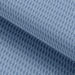 Load image into Gallery viewer, Cyan Blue Self Design Knitted Fabric
