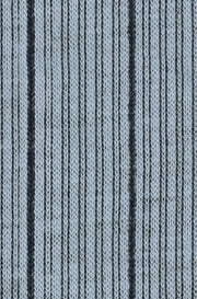Bermuda Teal Bayadere Stripped Knitted Fabric