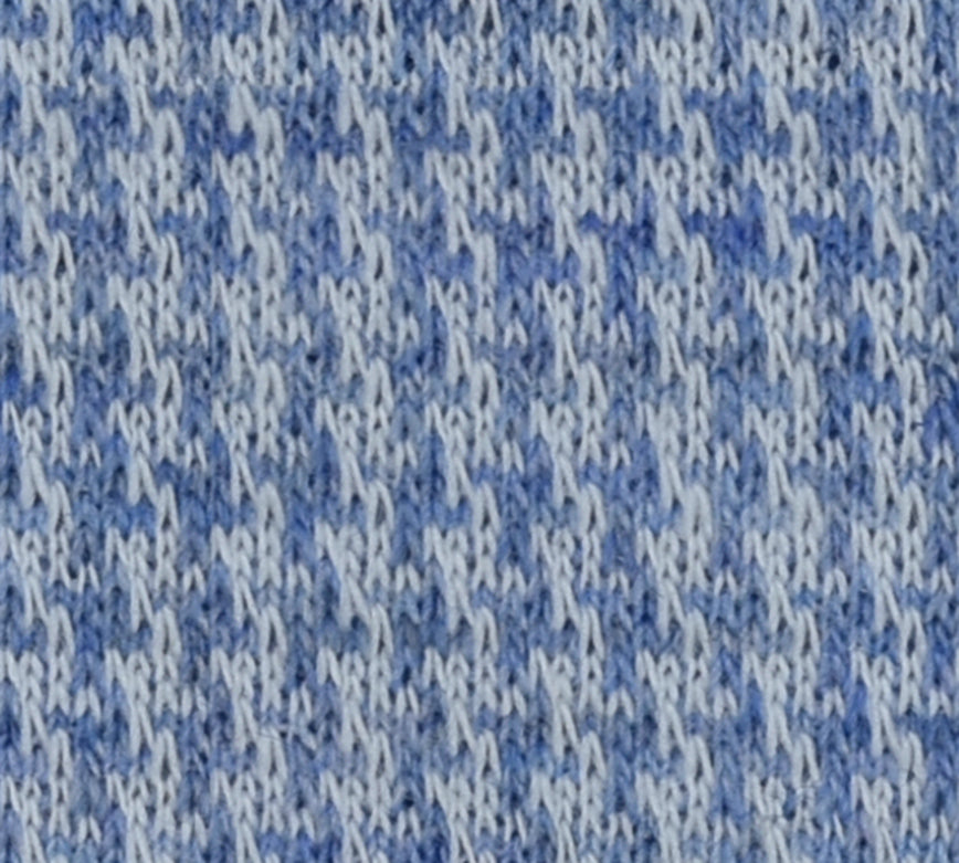 Alice Blue Self Designed Knitted Fabric