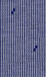 Load image into Gallery viewer, Classic Blue Self Designed Knitted Fabric
