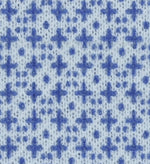 Load image into Gallery viewer, Classic Blue Self Designed Knitted Fabric
